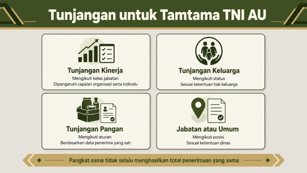 Berapa gaji Tamtama AU