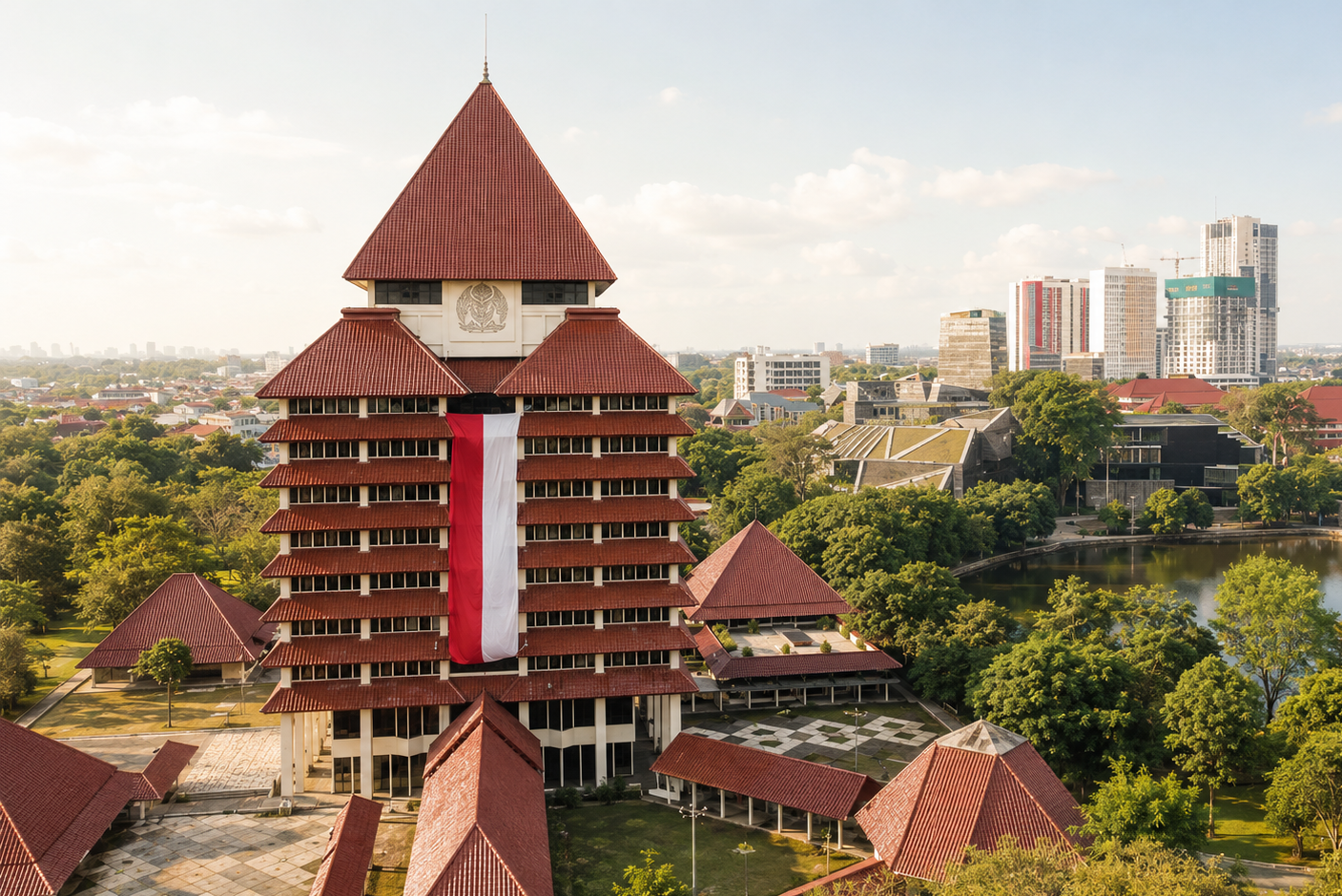 Gedung Universitas Indonesia, kampus impian TPA Bappenas