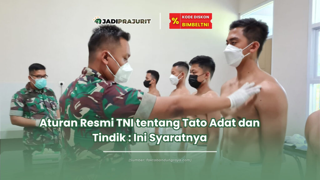 aturan resmi tni tentang tato adat dan tindik
