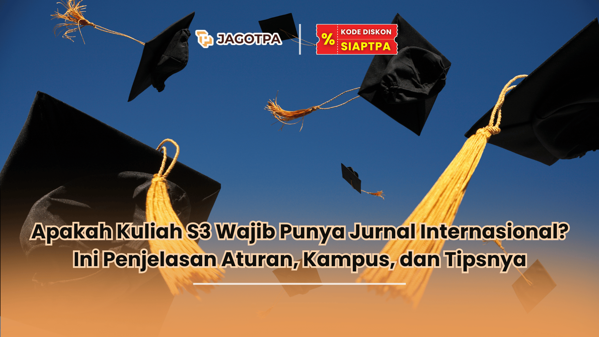 apakah kuliah s3 wajib punya jurnal internasional
