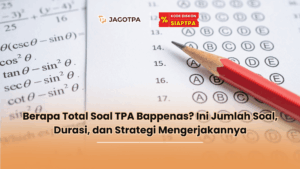 Berapa total soal TPA Bappenas