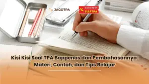 kisi kisi soal tpa bappenas dan pembahasannya