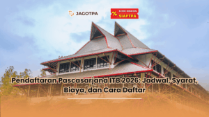 Pendaftaran Pascasarjana ITB 2026