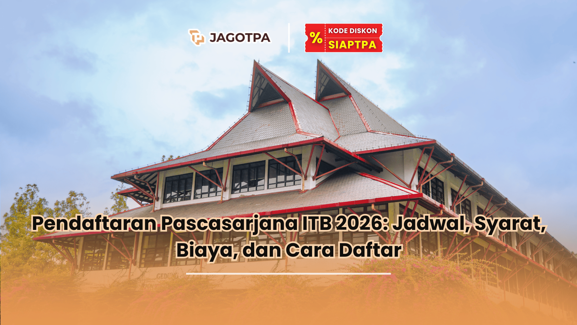 Pendaftaran Pascasarjana ITB 2026