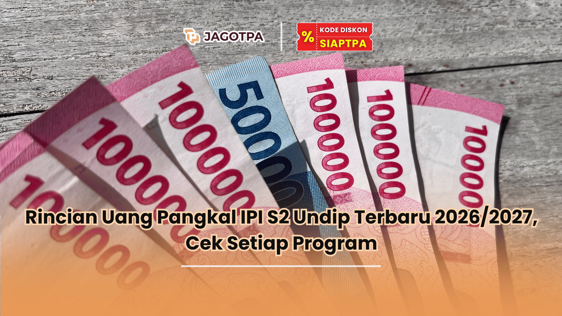 Rincian uang pangkal IPI S2 Undip terbaru