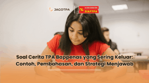 soal cerita tpa bappenas yang sering keluar
