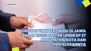 urutan umk tertinggi di jawa barat