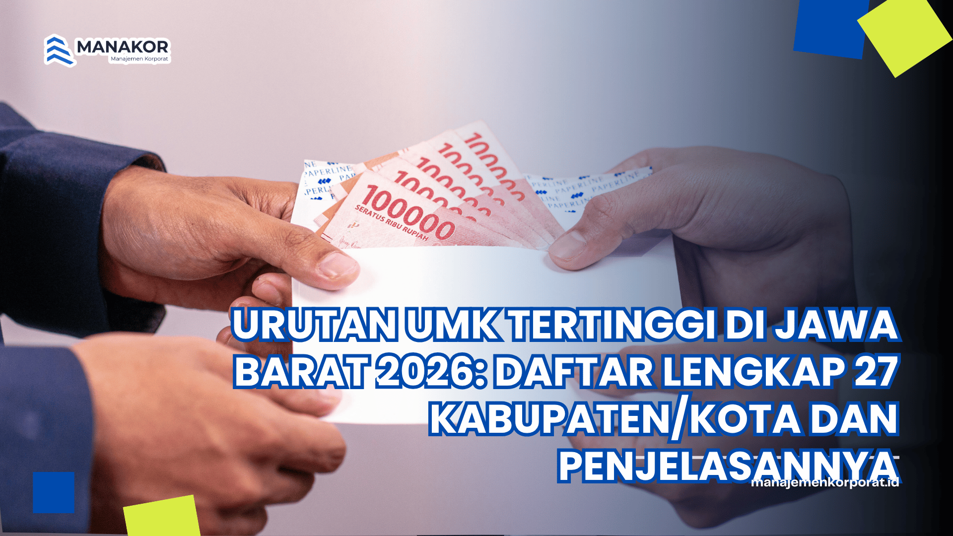 urutan umk tertinggi di jawa barat