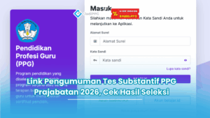pengumuman tes substantif ppg