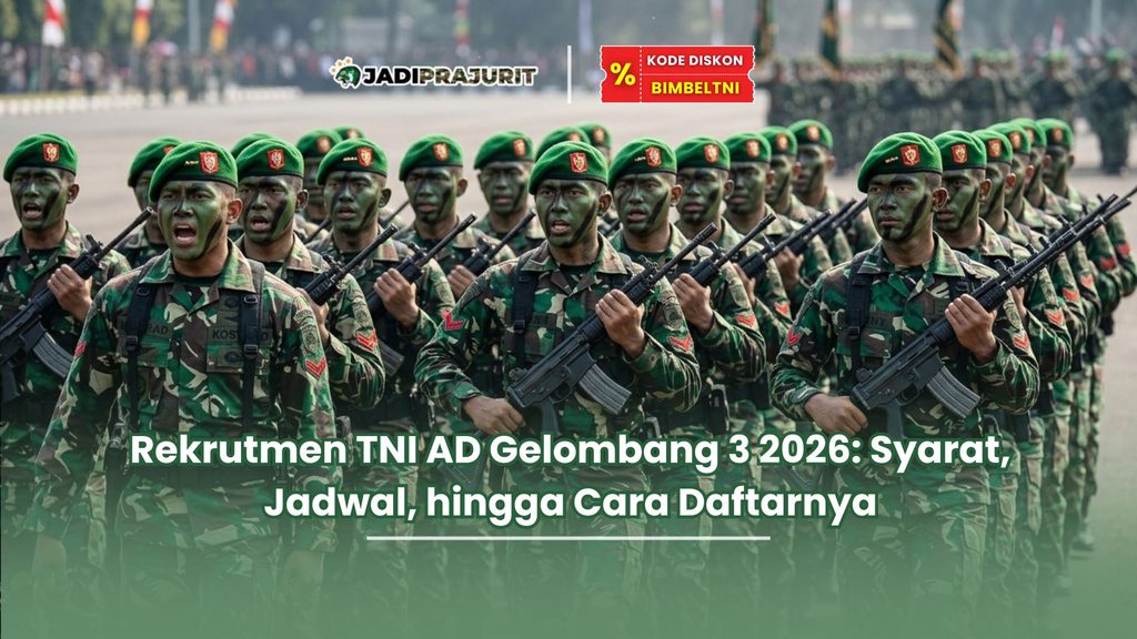 Rekrutmen TNI AD Gelombang 3 2026