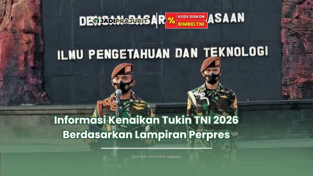 kenaikan tukin tni 2026