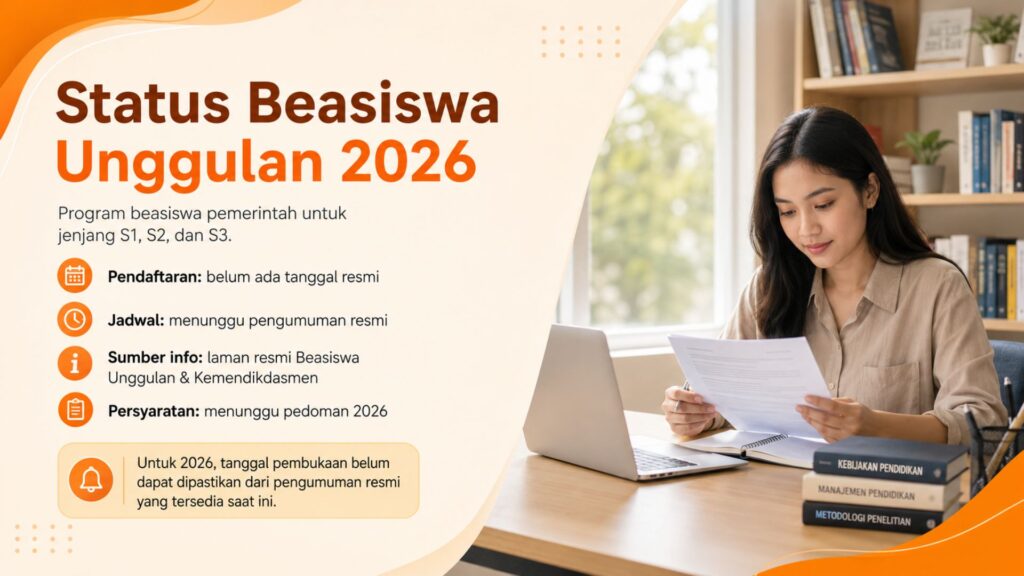 Kapan Beasiswa Unggulan Dibuka