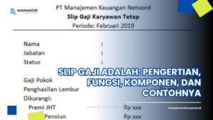 slip gaji adalah