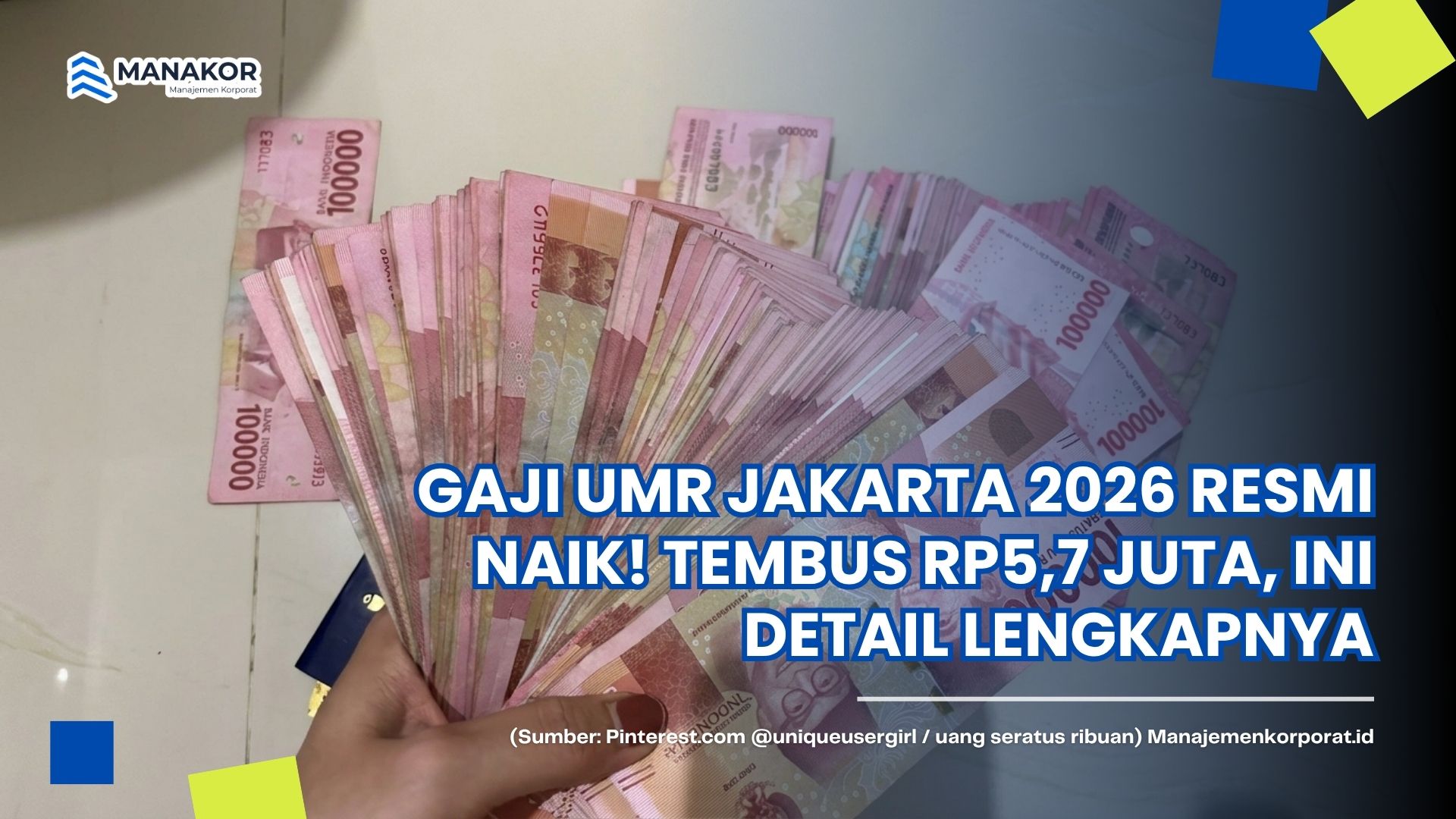 Gaji UMR Jakarta 2026
