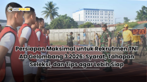 Persiapan Maksimal untuk Rekrutmen TNI AD Gelombang 3 2026: Syarat, Tahapan Seleksi, dan Tips agar Lebih Siap