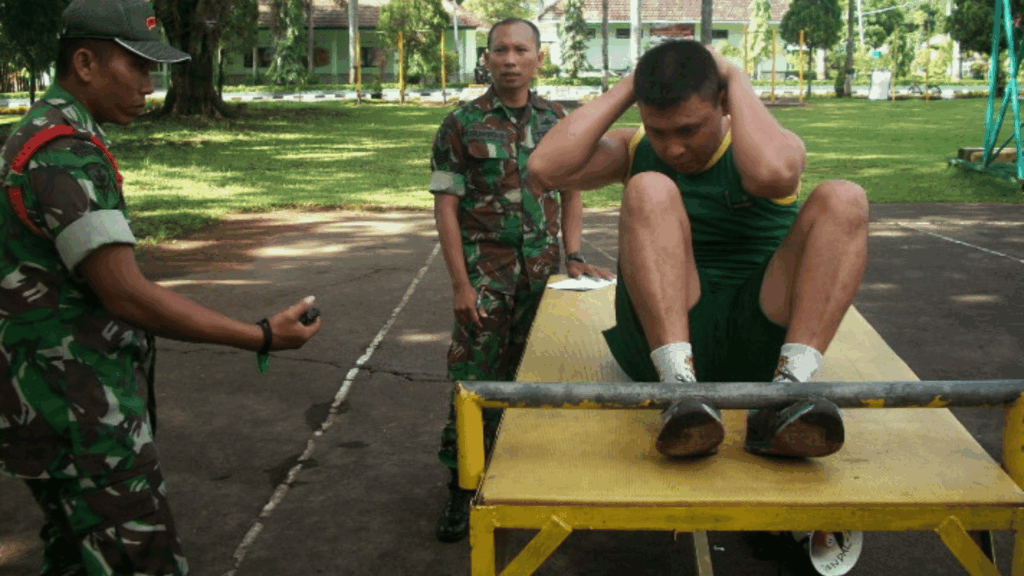 latihan secara teratur
