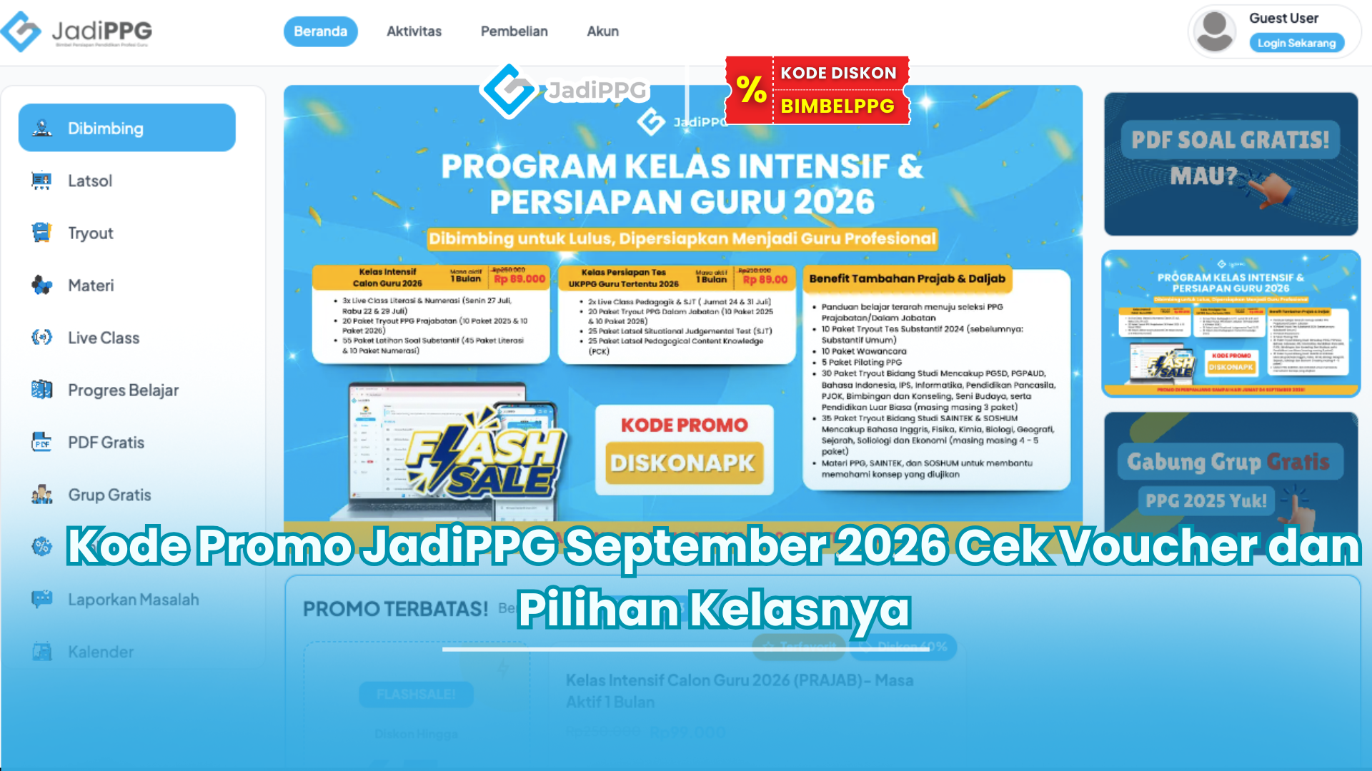 kode promo jadippg
