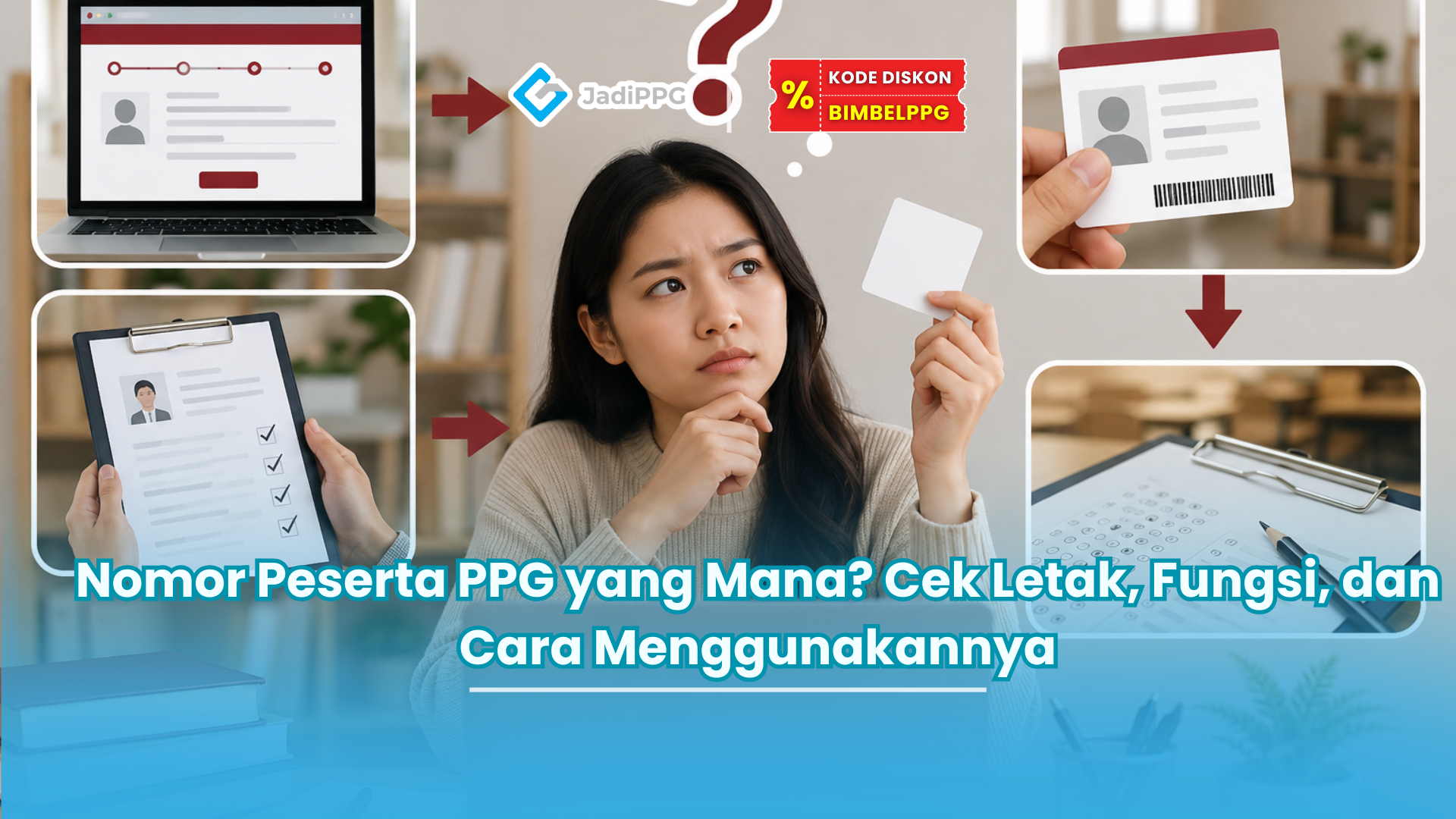 nomor peserta ppg yang mana