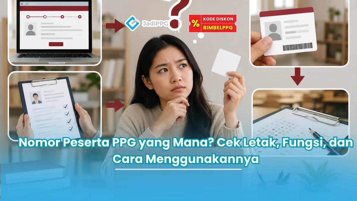 nomor peserta ppg yang mana