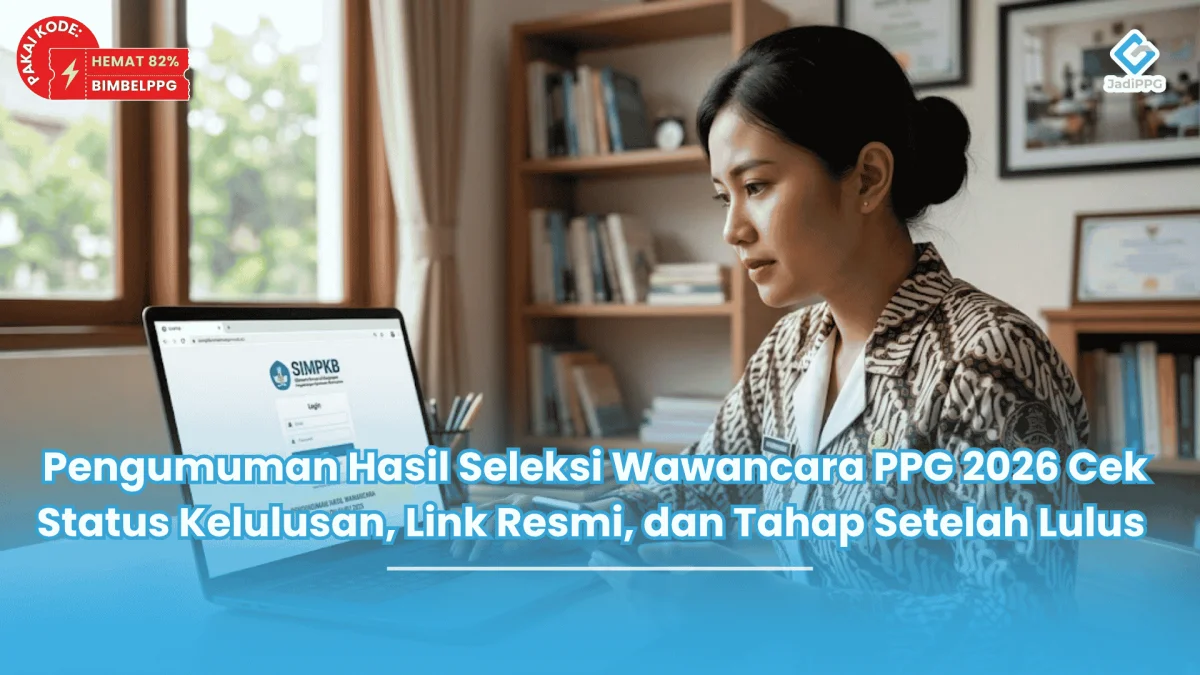 pengumuman hasil seleksi wawancara ppg