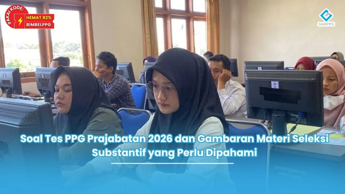 soal tes ppg prajabatan