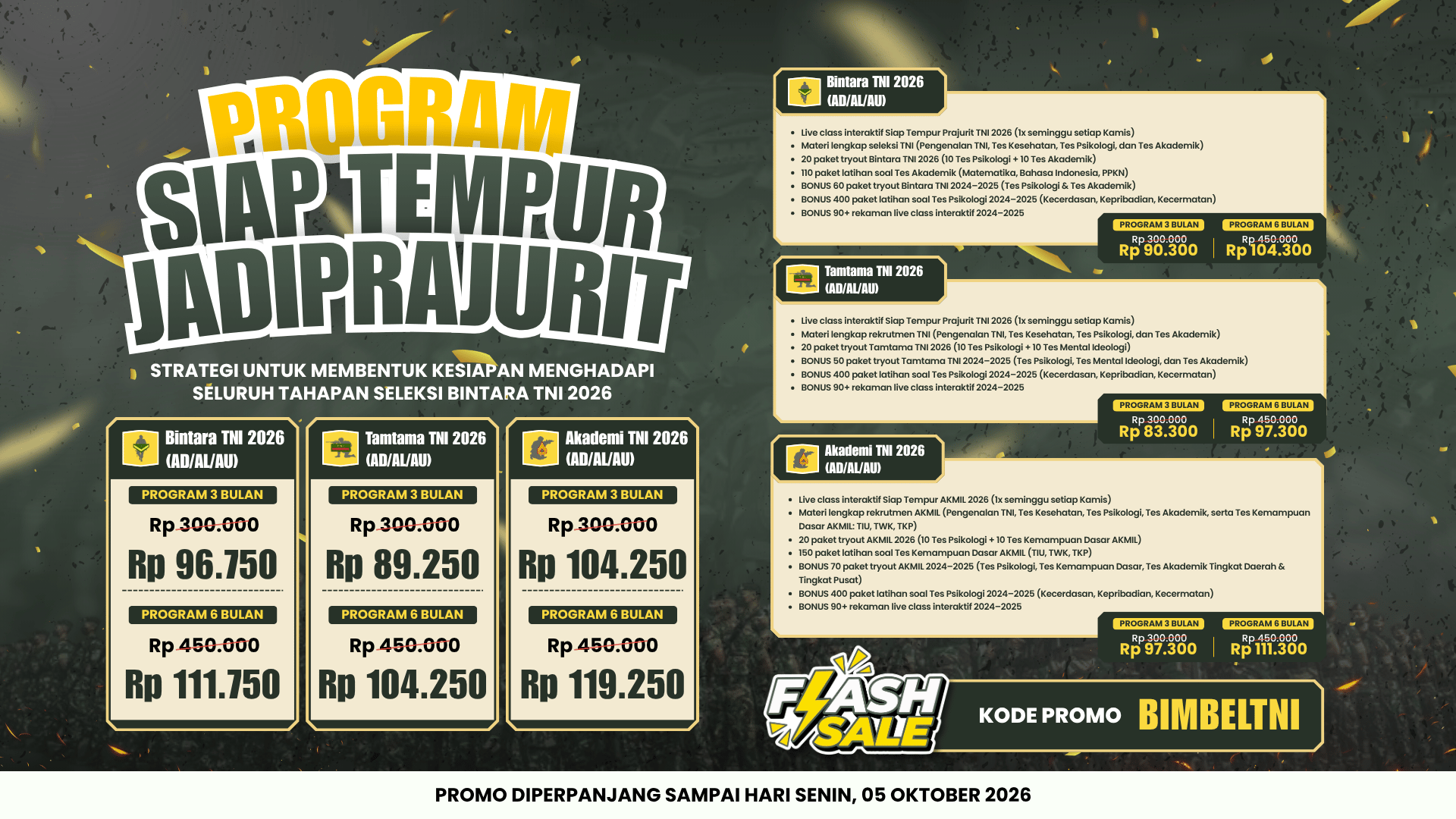 KODE PROMO JADIPRAJURIT