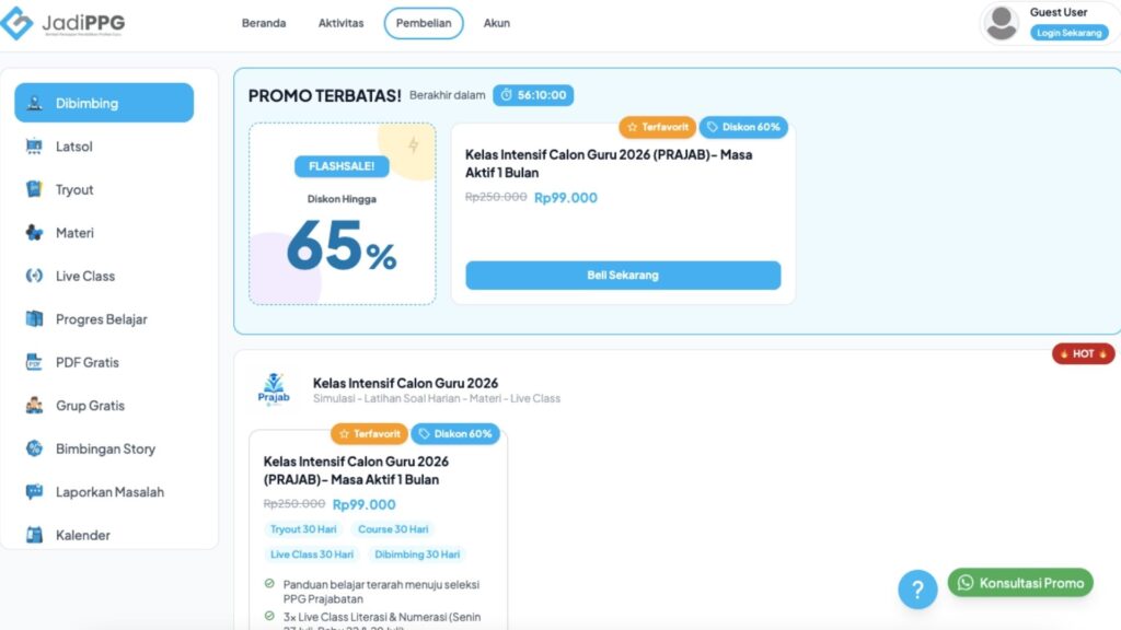 kode promo jadippg