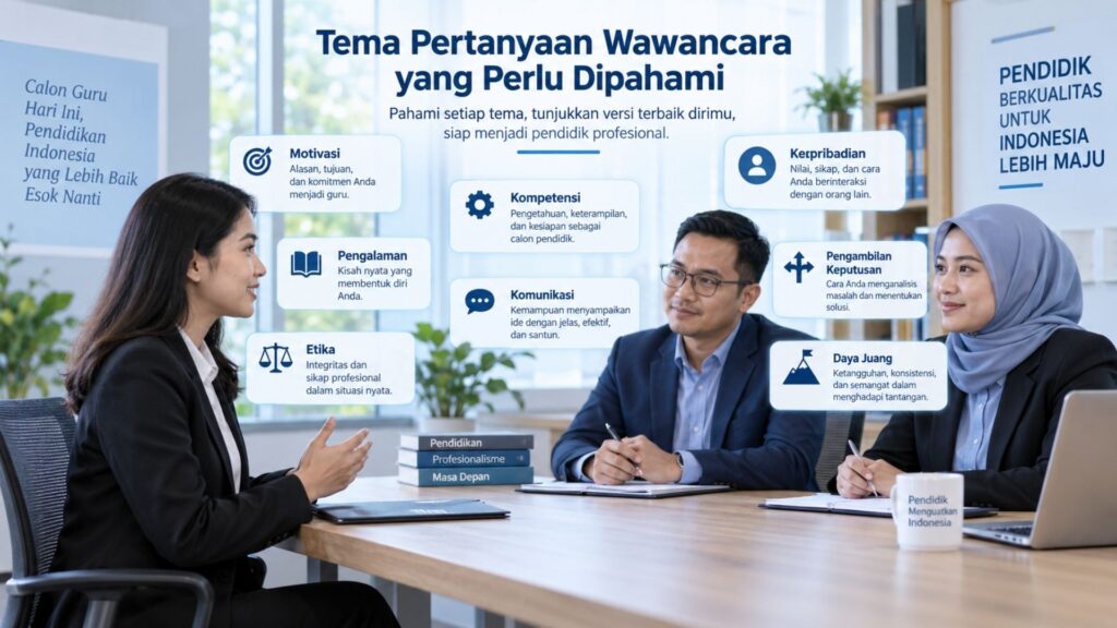 pertanyaan wawancara ppg prajabatan
