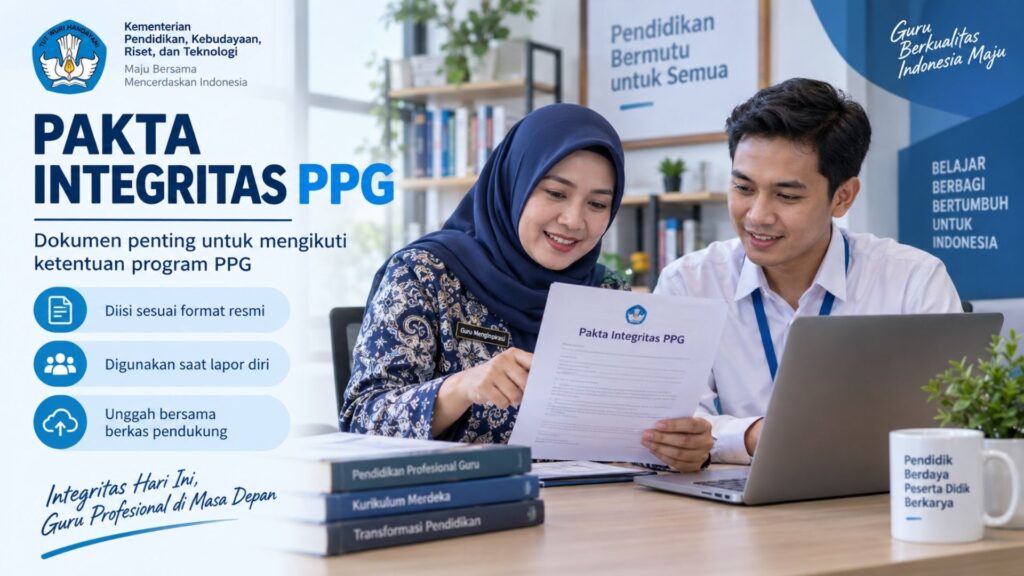 pakta integritas ppg guru tertentu 2026