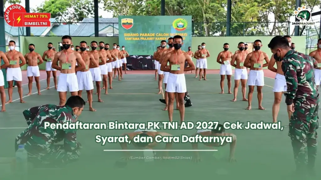 penerimaan bintara pk tni ad 2027