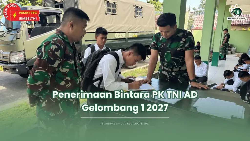 penerimaan bintara pk tni 2027