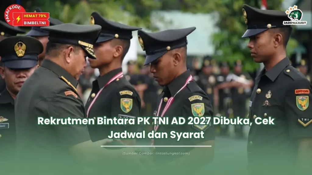 rekrutmen bintara pk tni ad 2027