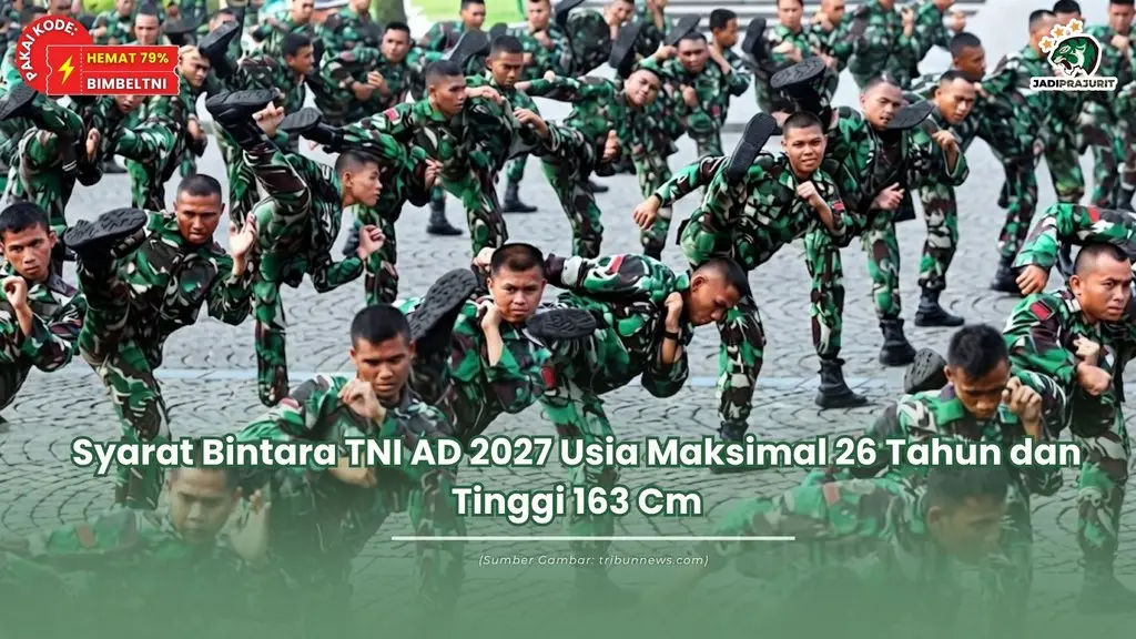 Syarat Bintara TNI AD 2027