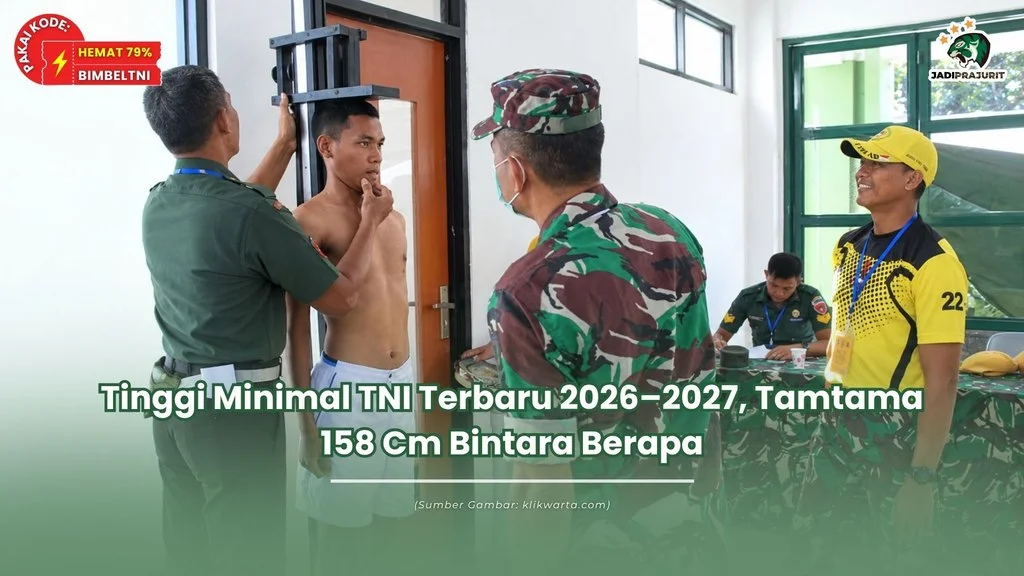 tinggi minimal tni