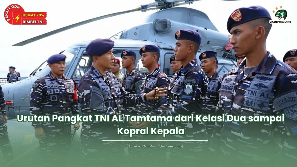urutan pangkat tni al tamtama
