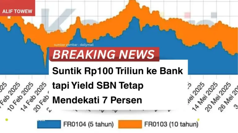 Suntik Rp100 Triliun ke Bank tapi Yield SBN Tetap Mendekati 7 Persen