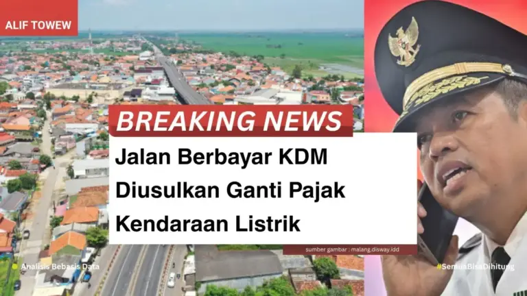Jalan Berbayar KDM Jabar Diusulkan Ganti Pajak Kendaraan Listrik