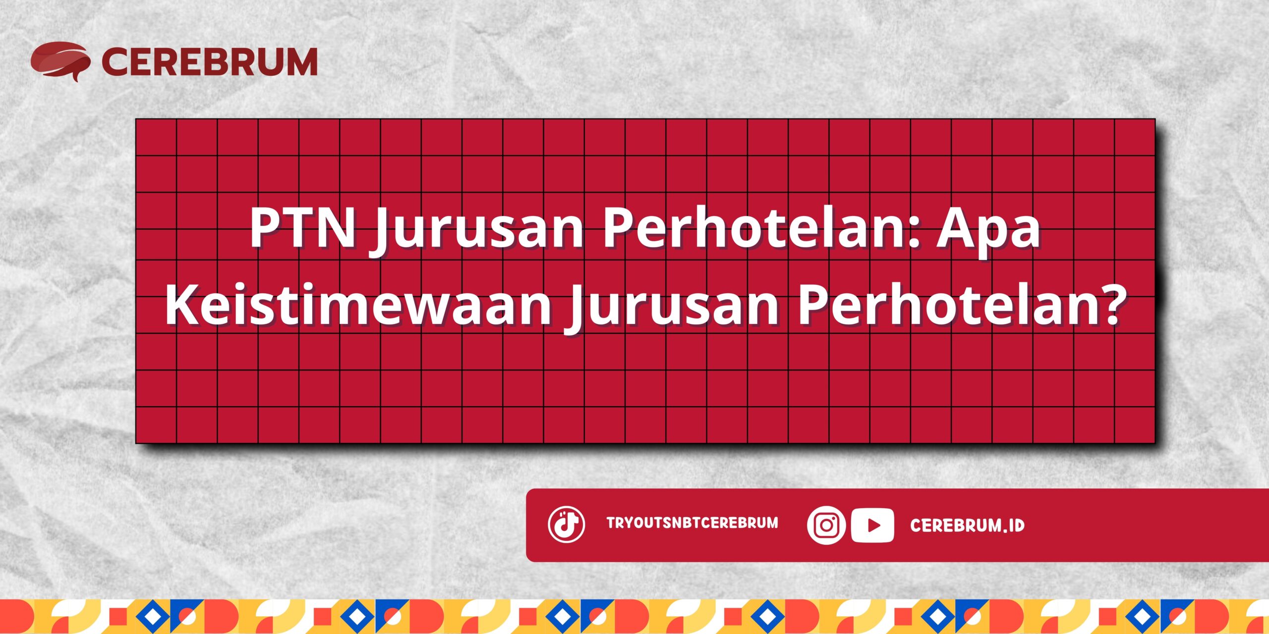 PTN Jurusan Perhotelan
