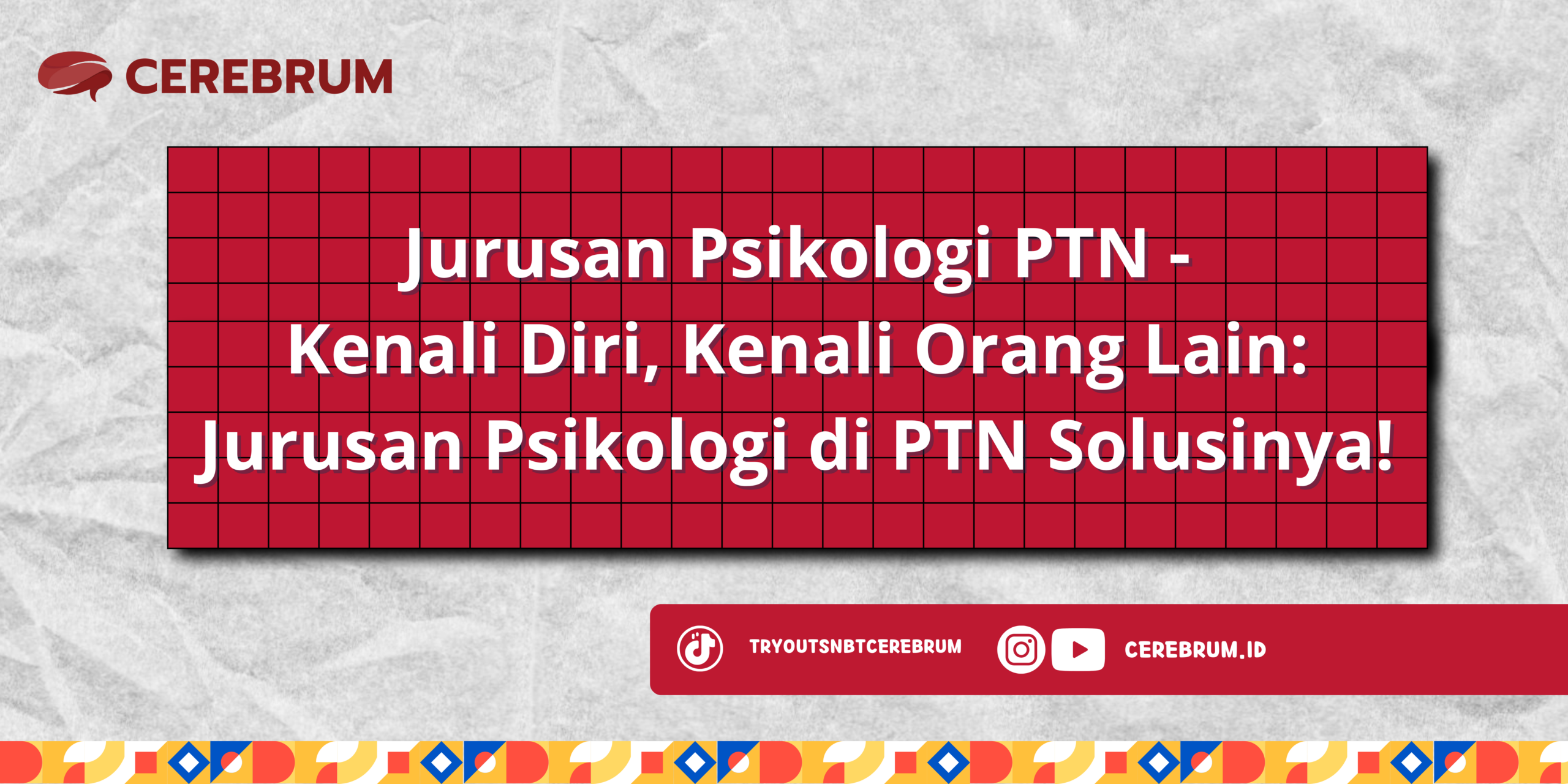 Jurusan Psikologi PTN