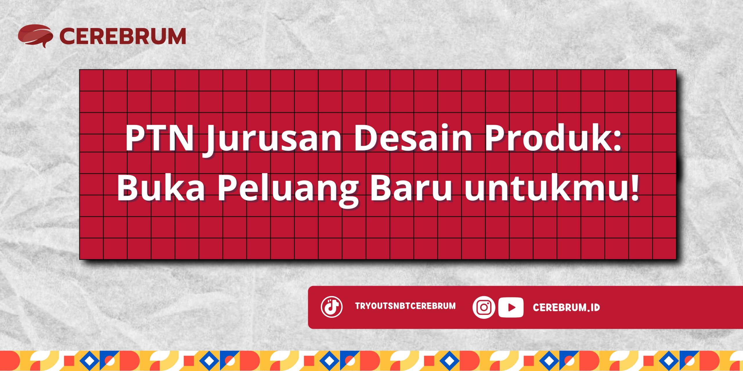 PTN Jurusan Desain Produk