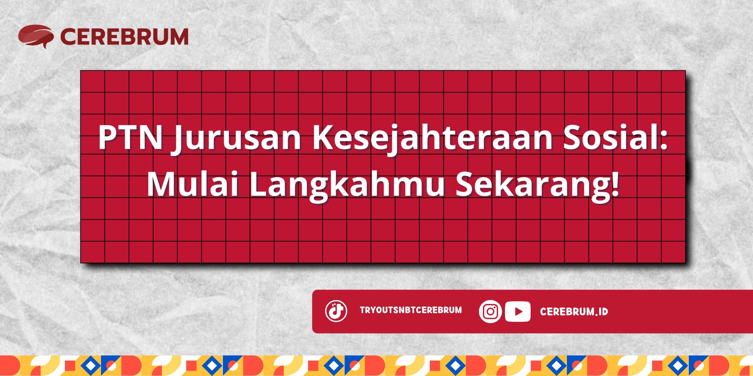 PTN Jurusan Kesejahteraan sosial