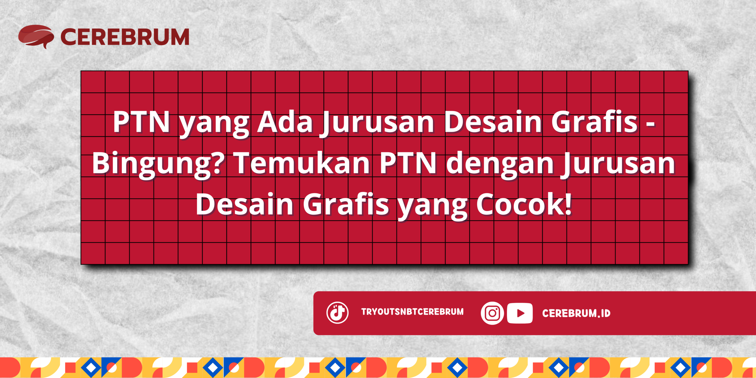 PTN yang Ada Jurusan Desain Grafis