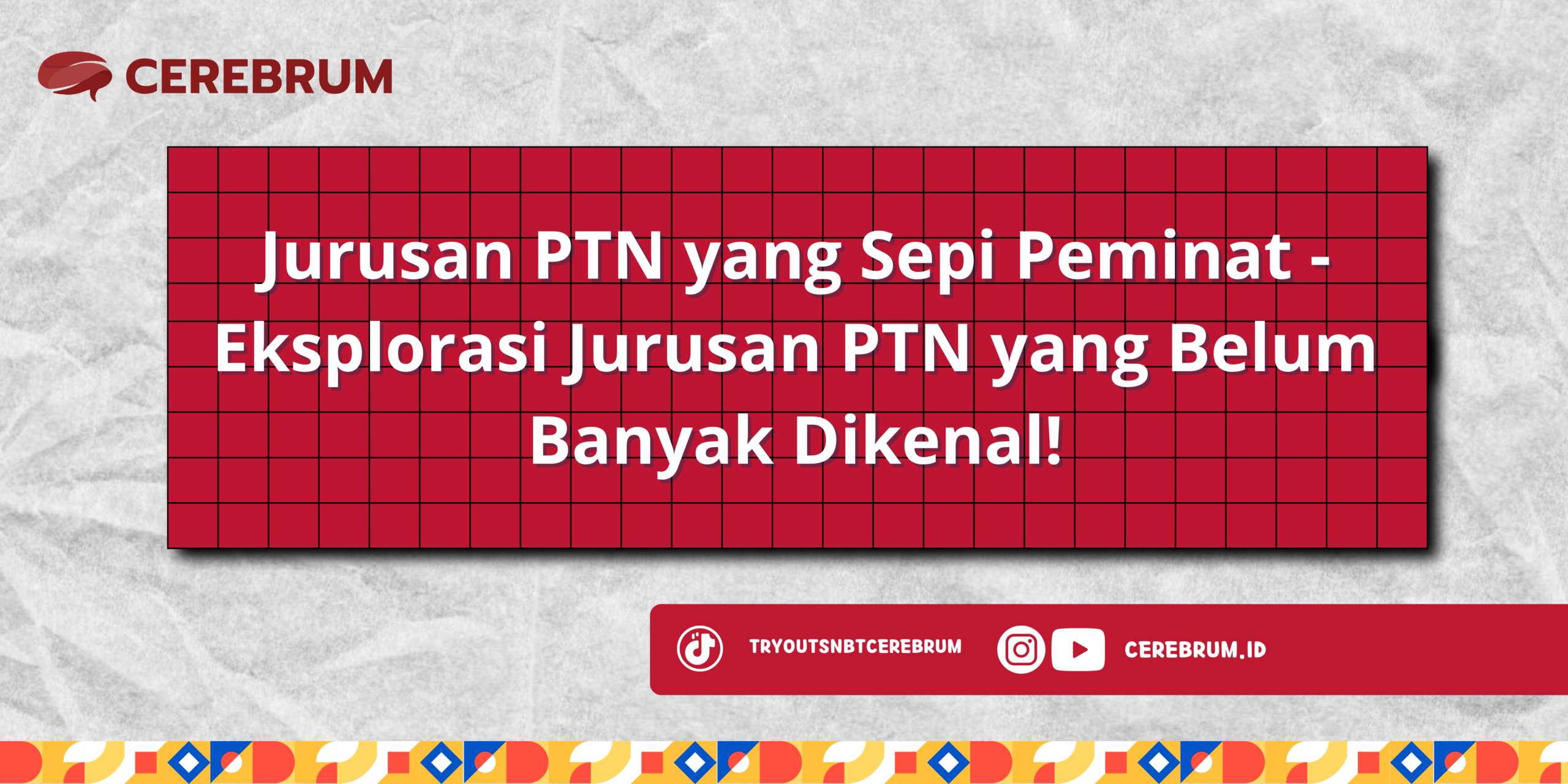 Jurusan PTN yang Sepi Peminat