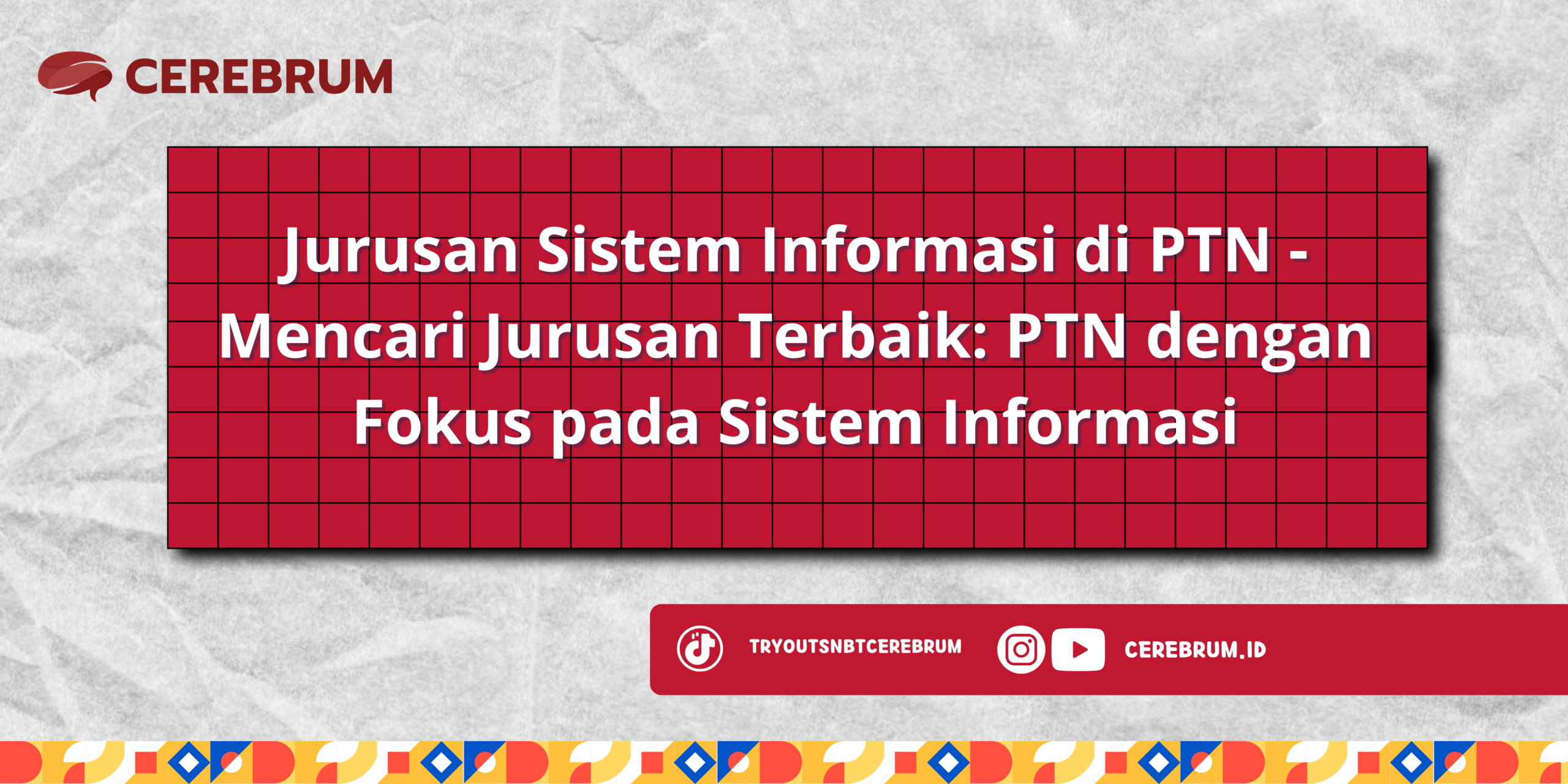 Jurusan Sistem Informasi di PTN