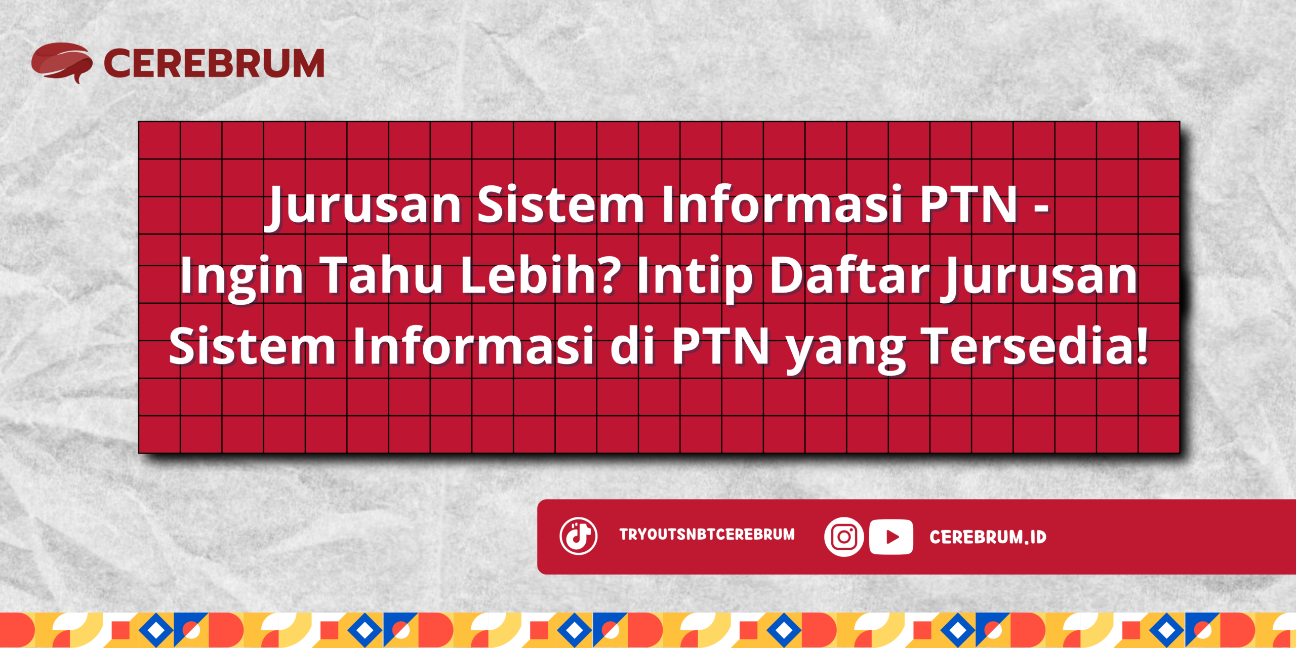 Jurusan Sistem Informasi PTN