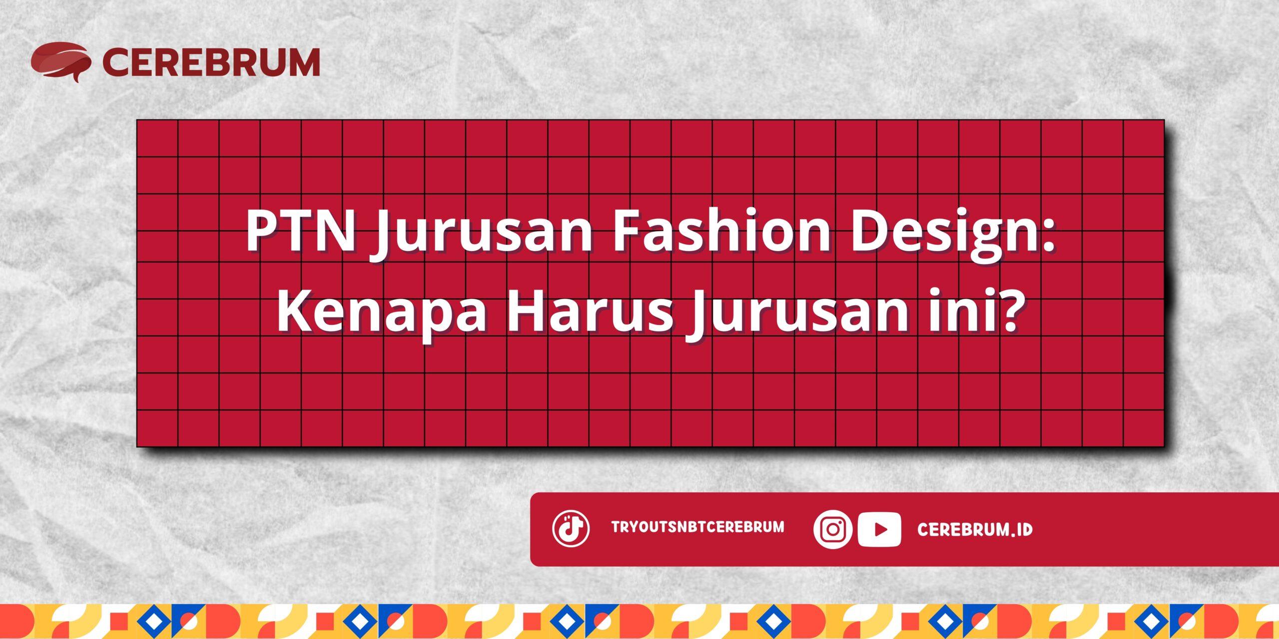 PTN Jurusan Fashion Design