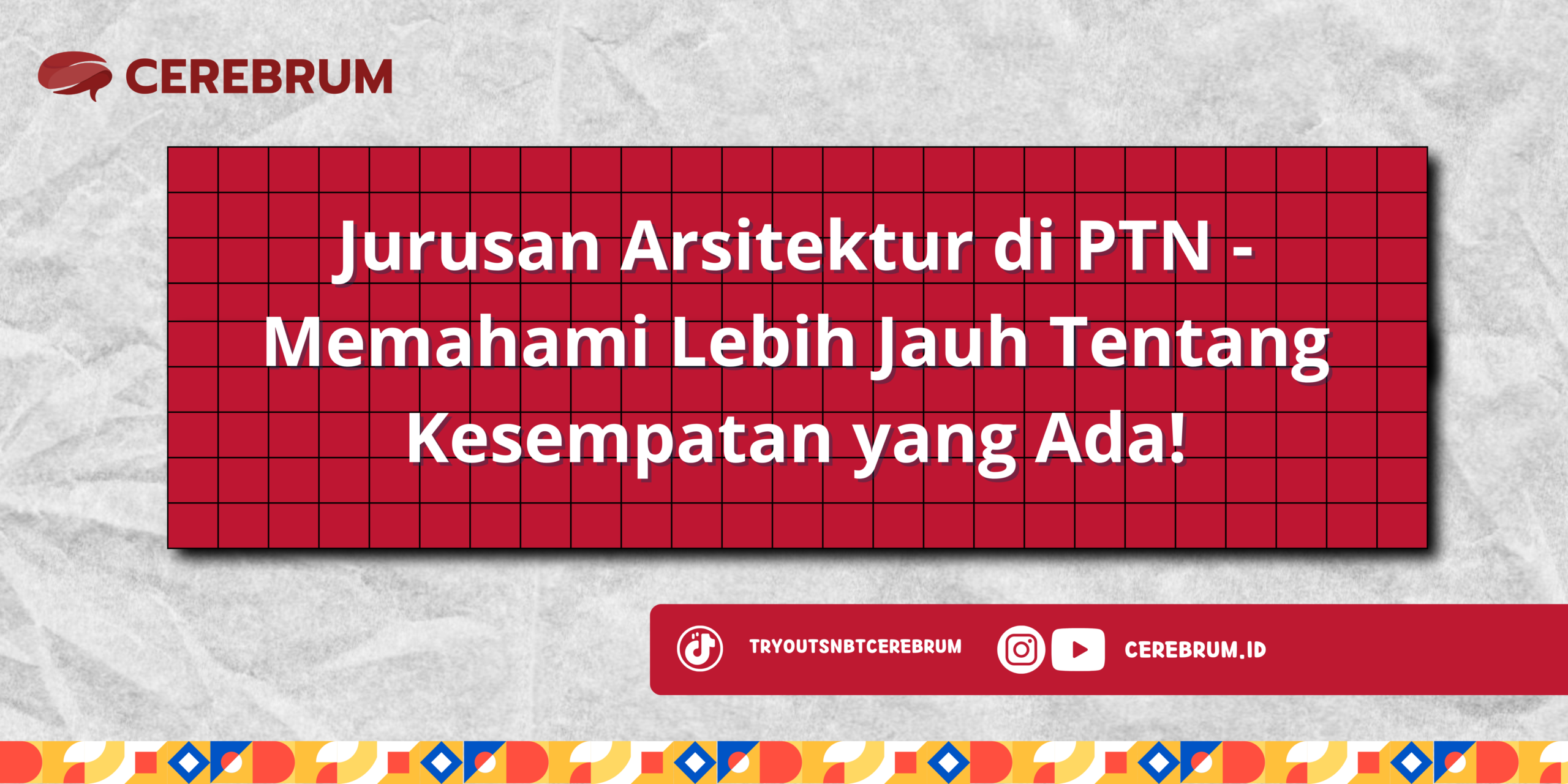 Jurusan Arsitektur di PTN