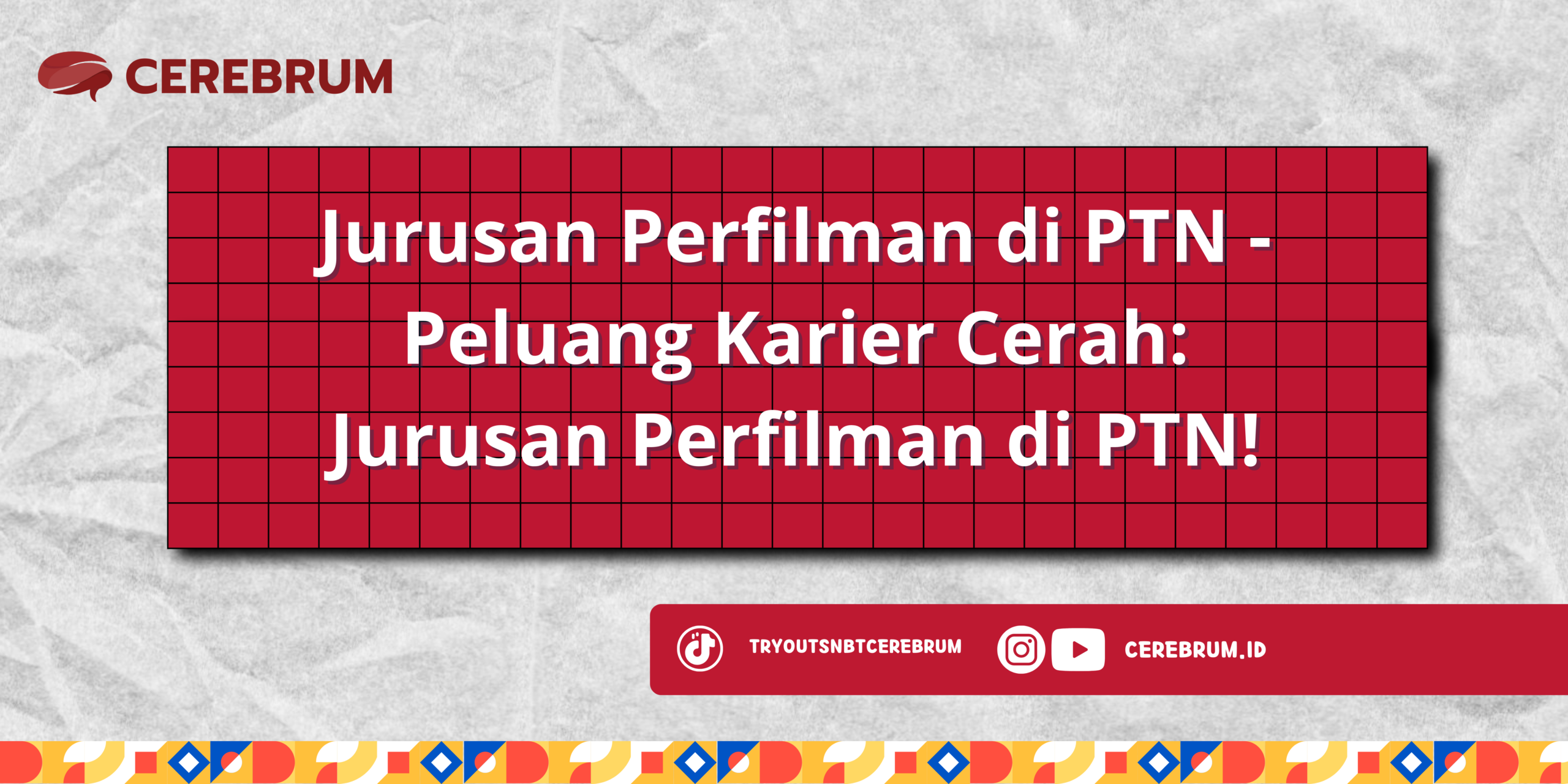 Jurusan Perfilman di PTN