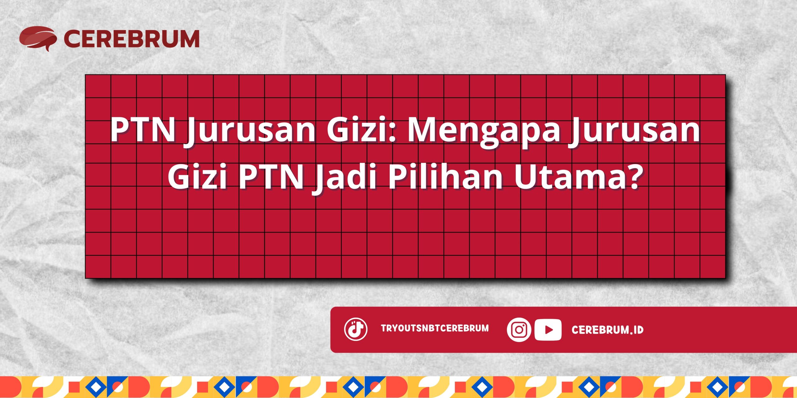 PTN Jurusan Gizi
