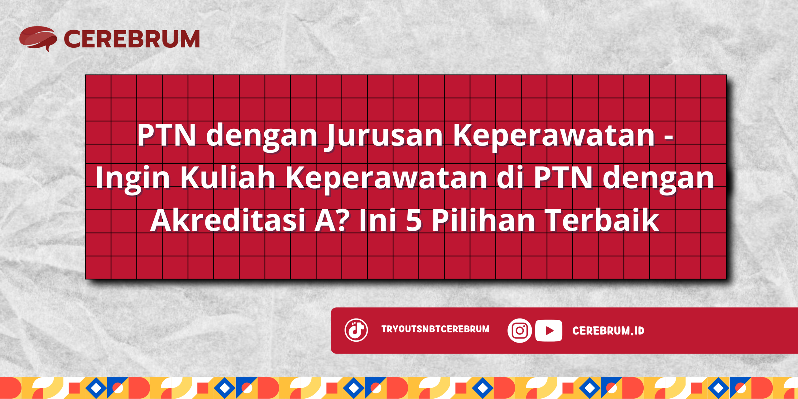 PTN dengan Jurusan Keperawatan